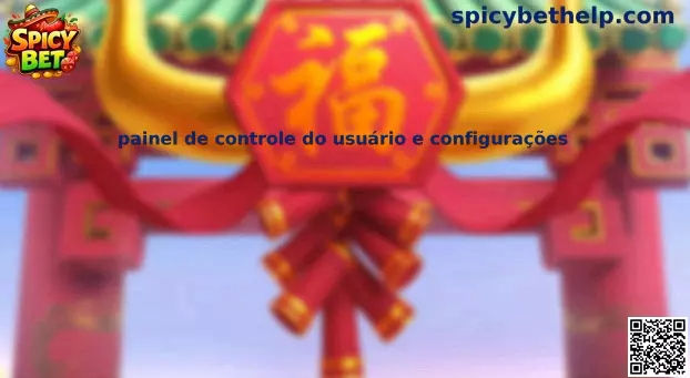 Panel de control de usuario y configuraciones en Spicy Bet