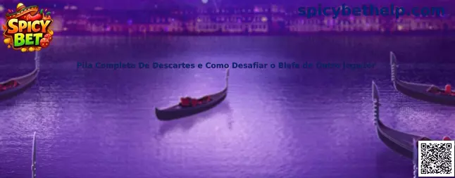 Pila completa de descartes y desafío de blefe