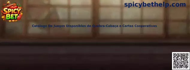 Catálogo De Juegos Disponibles de Quebra-Cabeça e Cartas Cooperativas
