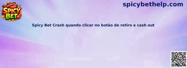 Botón de retiro y cash out en Spicy Bet Crash